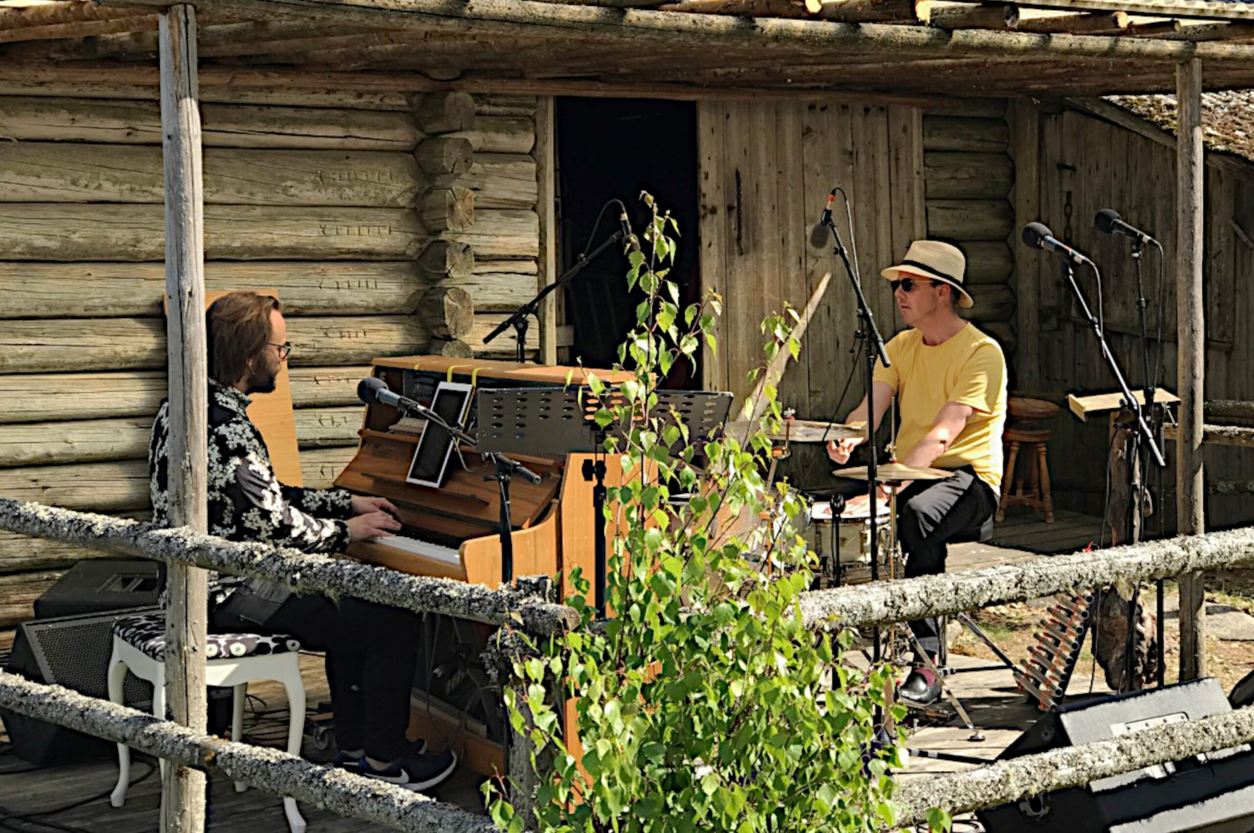 Eple Trio – som søndag var duo.