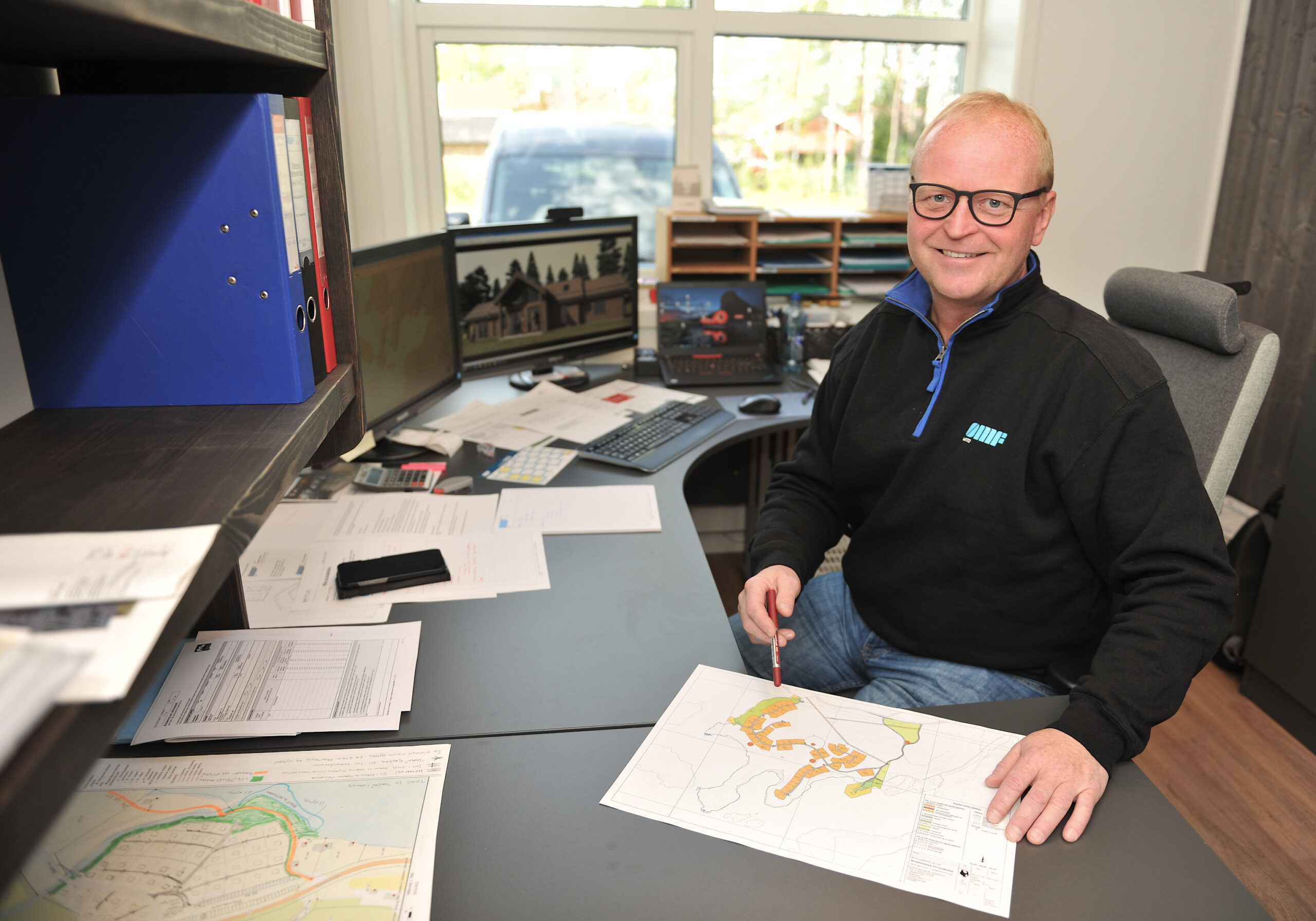 Byggestart på Skjervangen nærmer seg for Tom Wiggo Bjerknes i Ø.M. Fjeld Wito.