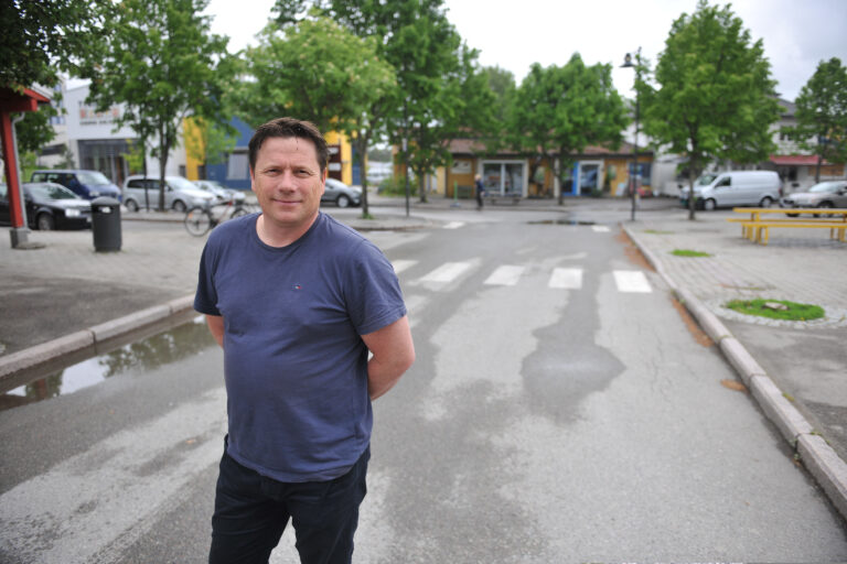 Som en del av den nye grønne sentrumsplanen vil Skjørbergs veg stenges forteller virksomhetsleder i teknikk, plan og næring i Eidskog kommune Steinar Grønnerud.