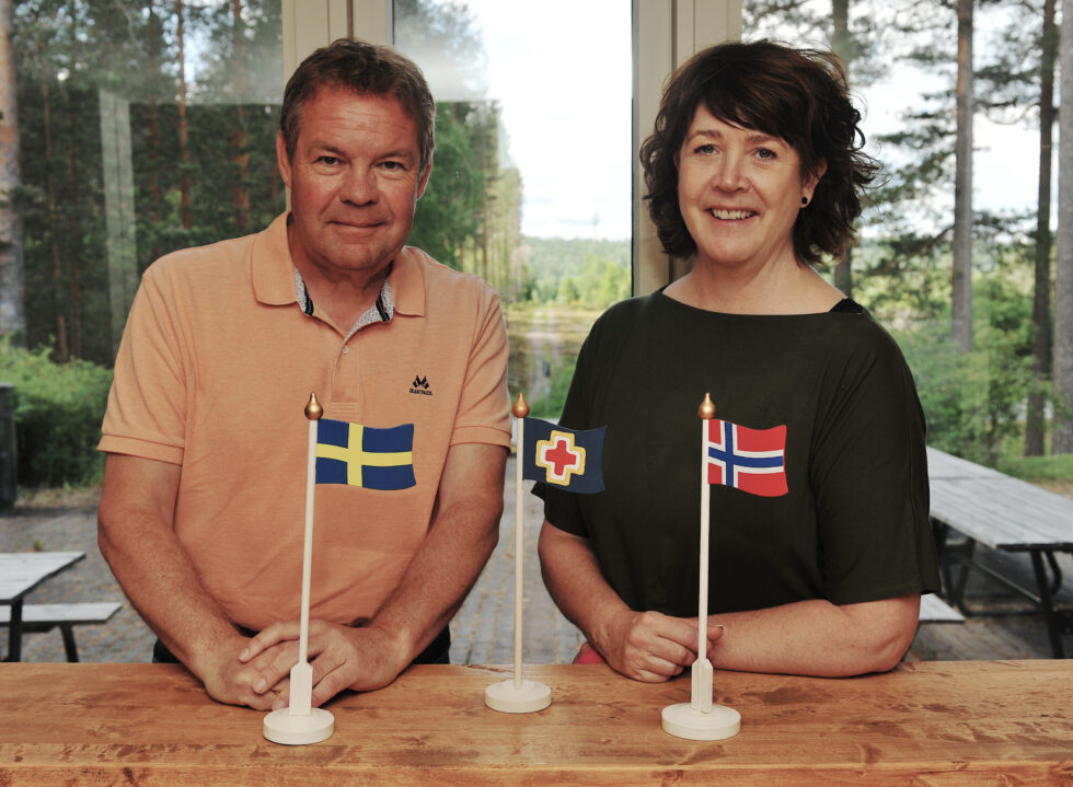 De kaller seg de nye grenselosene Trond Erik Grundt og Kikki Lindset hos Grensetjänsten.