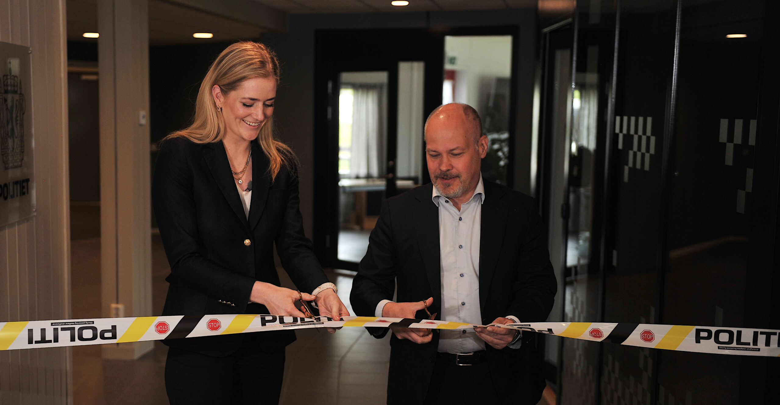 Justis- og beredskapsminister Emilie Enger Mehl og Sveriges justitie- och inrikesminister Morgan Johansson.
