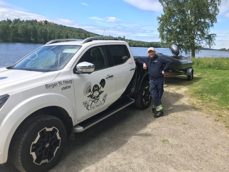 Plastpiratene Innlandet og deres kaptein Robert Tollefsen er klar til innsats på kort varsel.