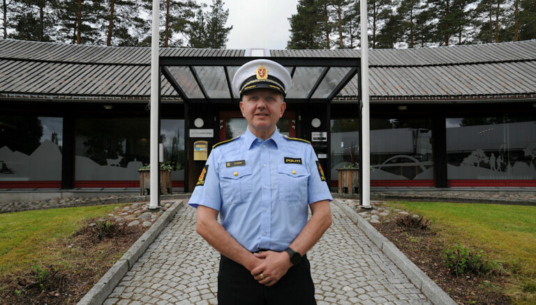 Politistasjonssjef Bjørn Ellingsen.