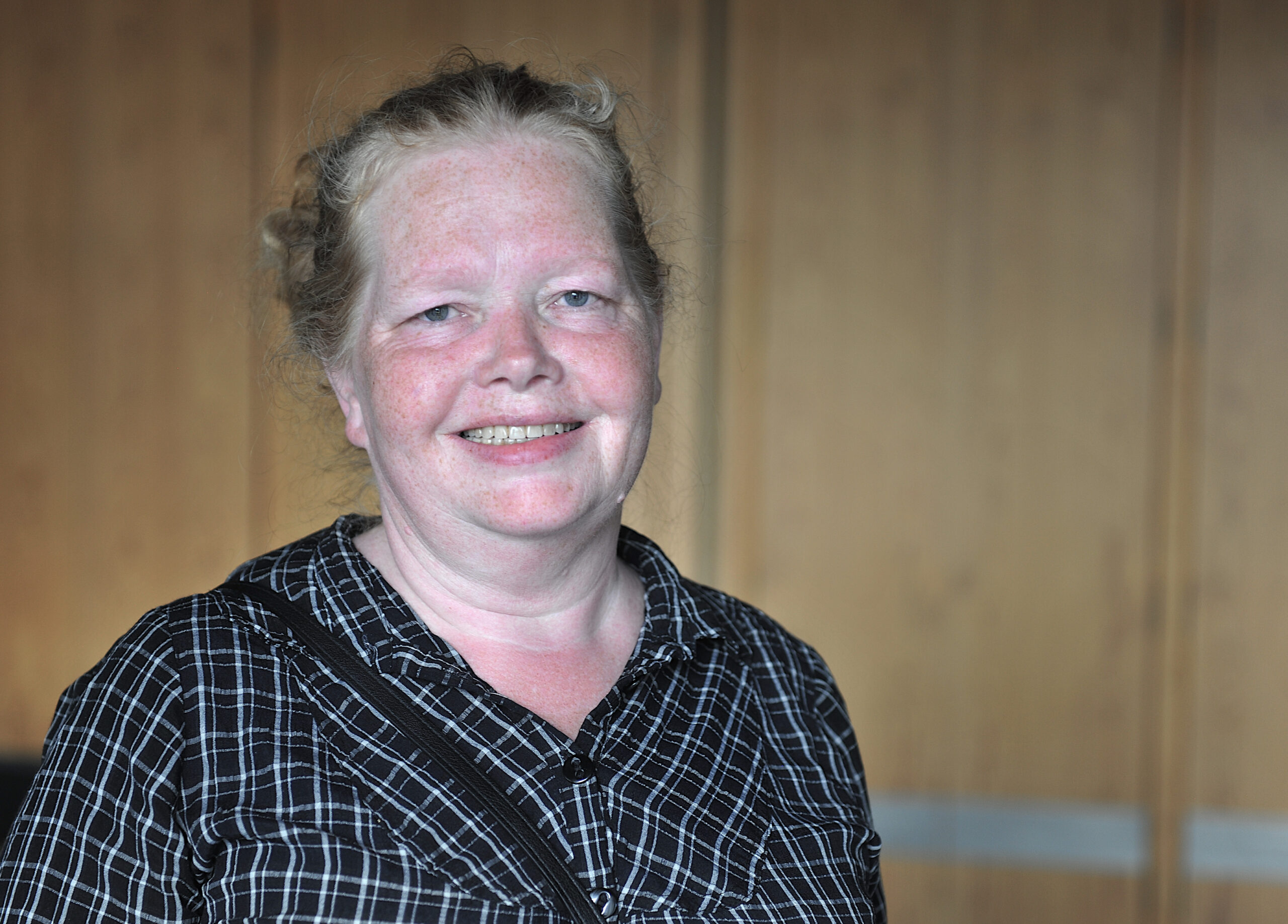 Hege Kjellstrøm fra Rødt Kongsvinger orienterte om prosesser rundt etablering av lister og lokallag på Skotterud mandag.