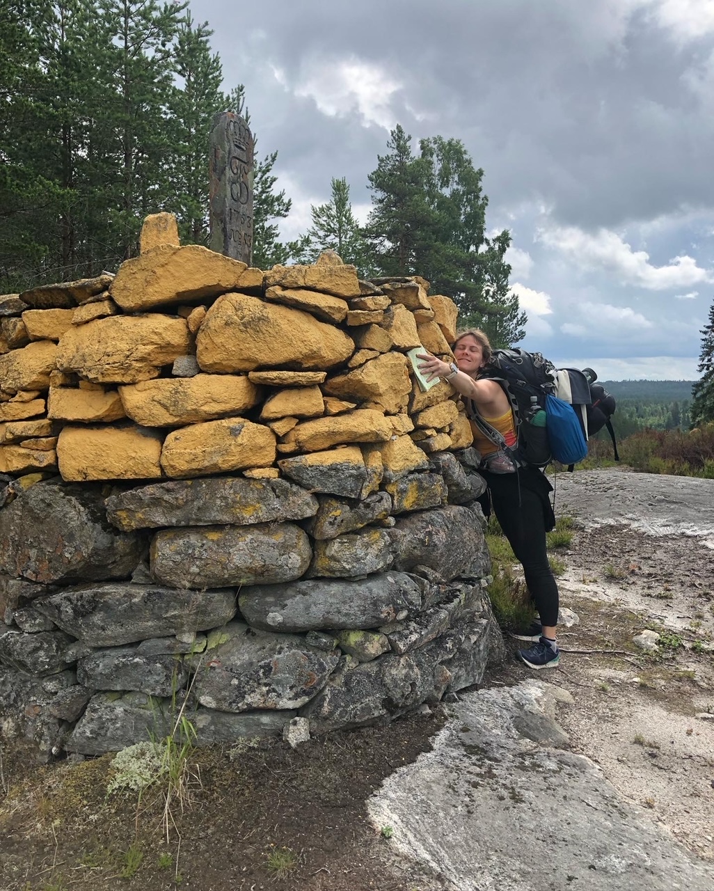 Ønske var så stort etter å lære mer at Pia Fjeld Møller Johansen leste historiske bøker etter turen. Bilde er av en grenserøys.