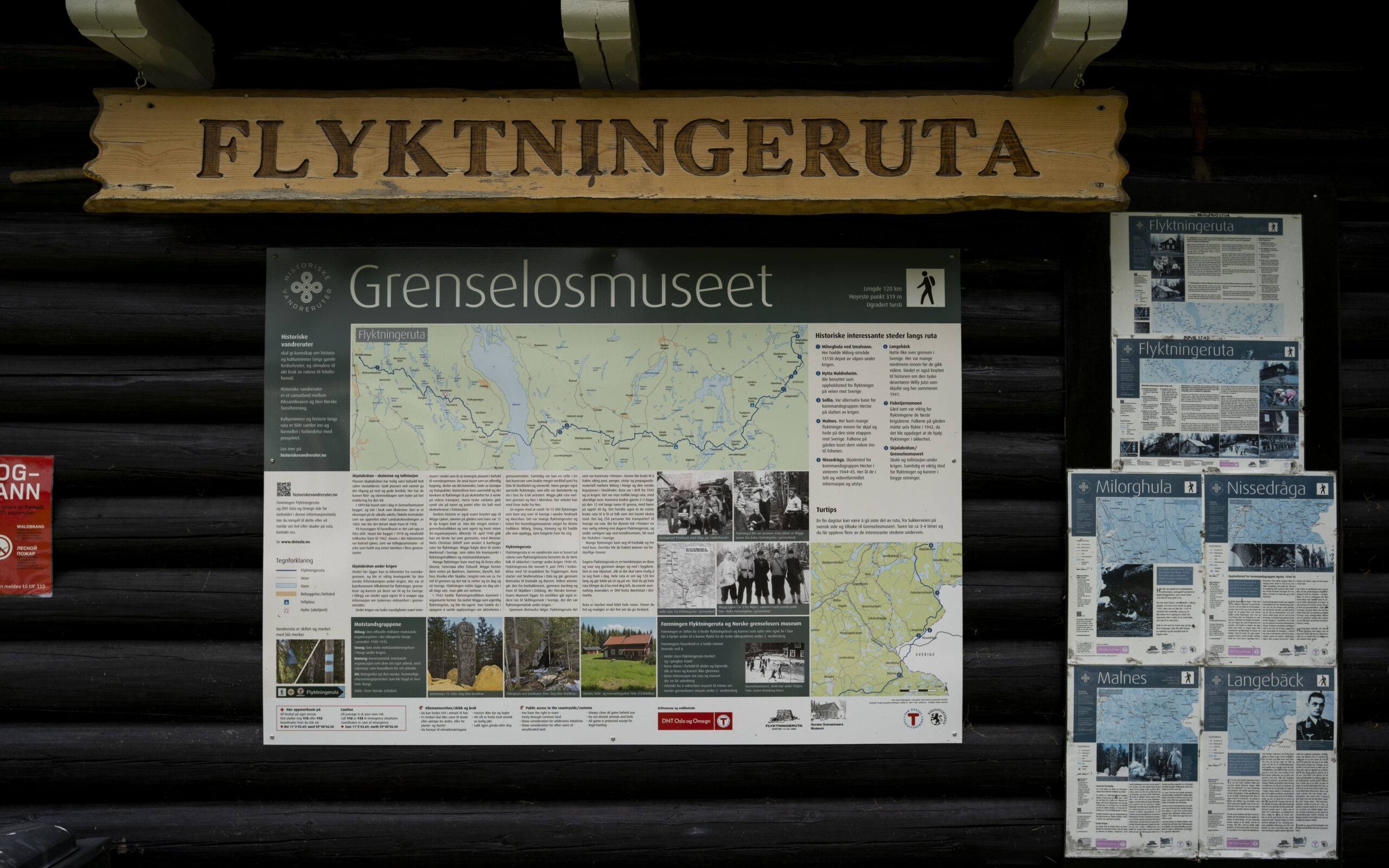 Det finnes mange forskjellige ruter folk brukte for å flykte under krigen.