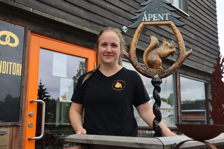 I snart fire år har Andrea Ingelsrud og hennes kolleger sørget for ferske bake- og konditorvarer til eidskogingene og andre som tar veien innom Magnor