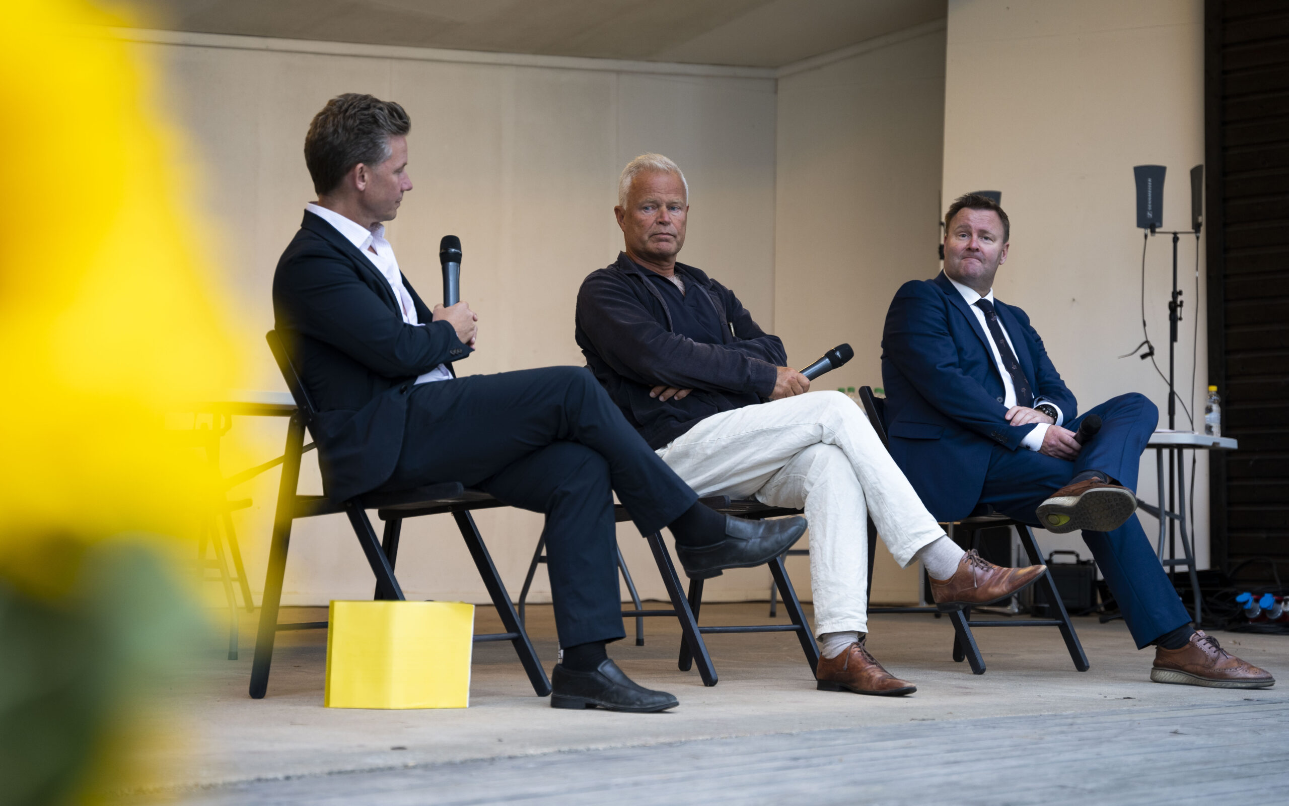 Fra venstre: Harald Vallgårda, Pål Jonson og Espen Nakstad