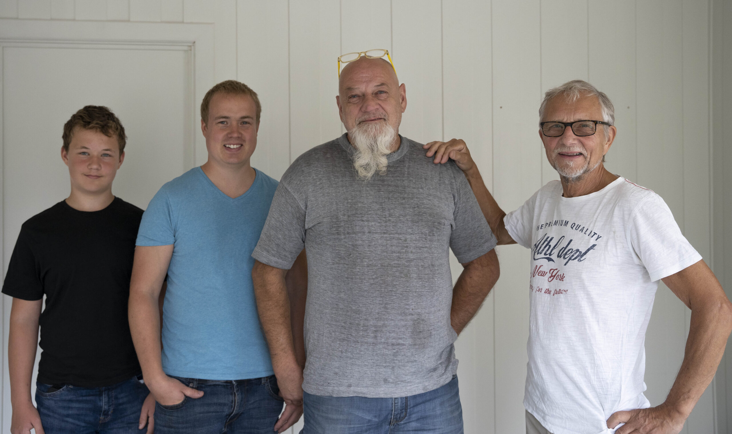 Sønnene til Jon Thorgersen har fått muligheten til å være med på eventyret. Thorgersen synes det er naturlig å ta med de unge kreftene.