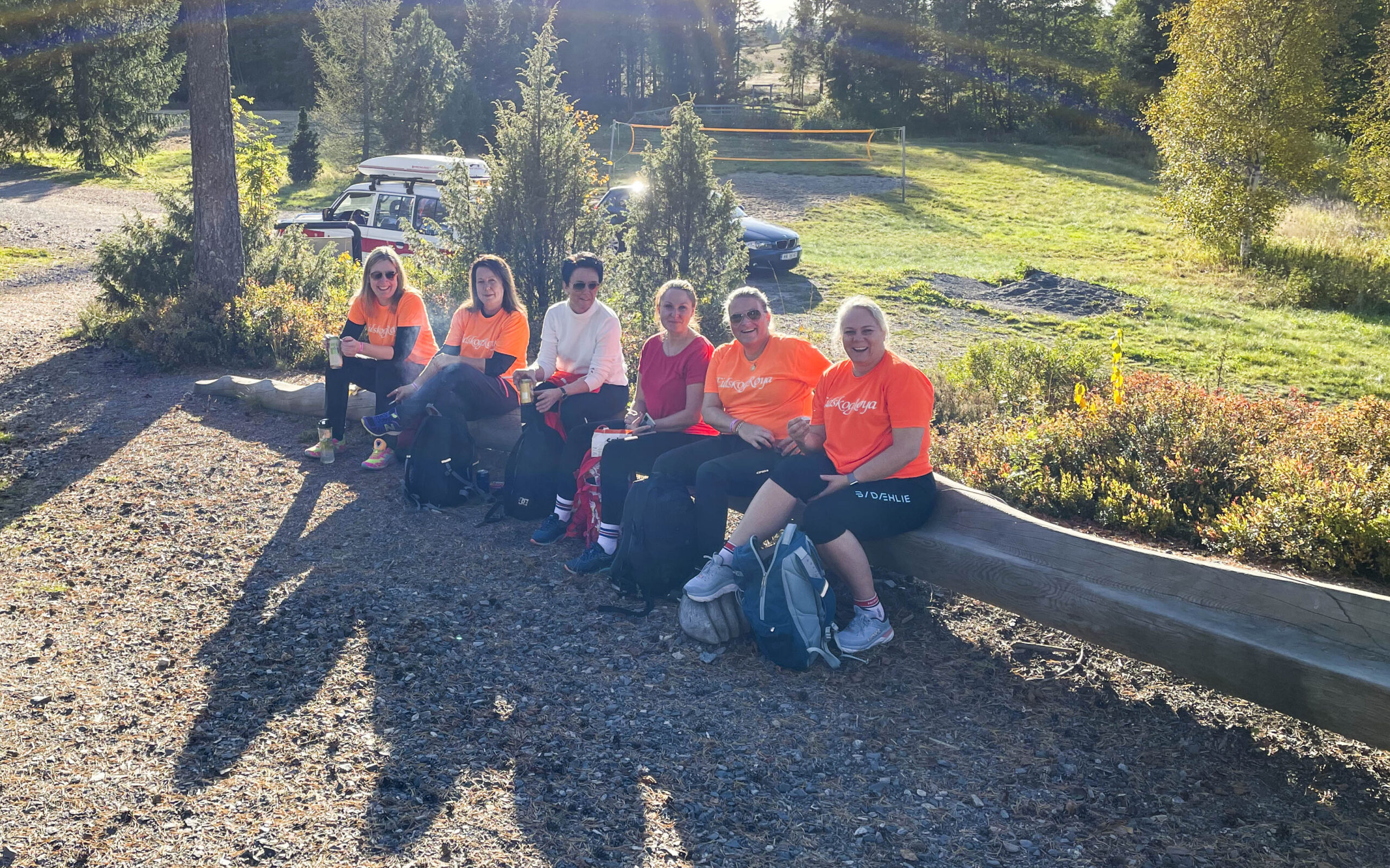 Ved fjorårets trimløp var mange glade damer med fra både Matrand og Hesbølsjøen.