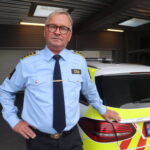 Jan Evert Almqvist og tollhunden Cita ble kalt inn etter mistanke under kontrollen.