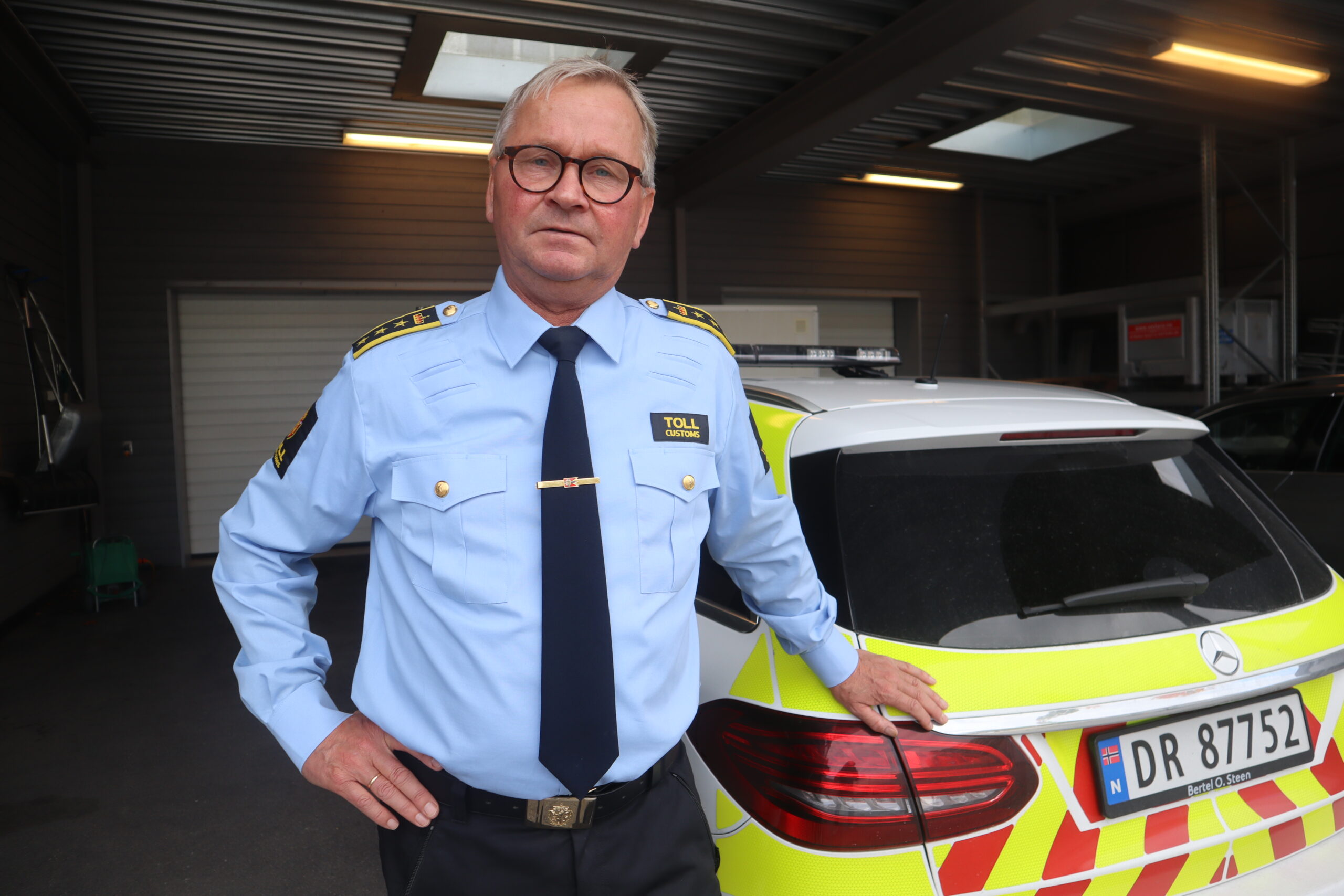 Morten Nystuen forteller at de gjør rundt fem store beslaglegginger årlig.