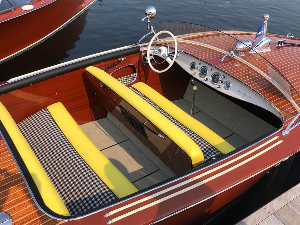 Ikke siden den var splitter ny har denne Riva Ariston fra 1955 vært så lekker.