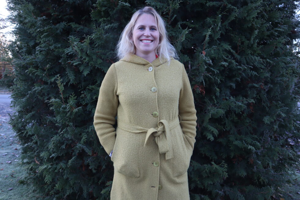 Ordfører Kamilla Thue er spent på å se hvor mange runder barna klarer å løpe til fredag.