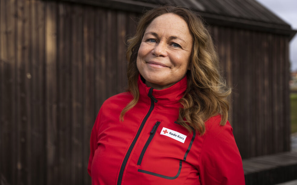 Aktivitetsleder for Besøkstjenesten i Eidskog Røde Kors Nina Nordstuen , øsnker at flere stiller som besøksvenn.