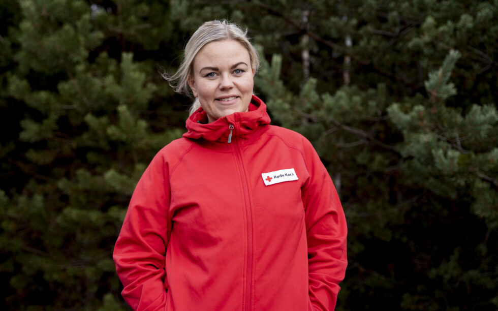 Jenny Fjeld, som jobber for Røde Kors Eidskog, sier at det ikke er et fritidsklubb-tilbud for barn i denne alderen.