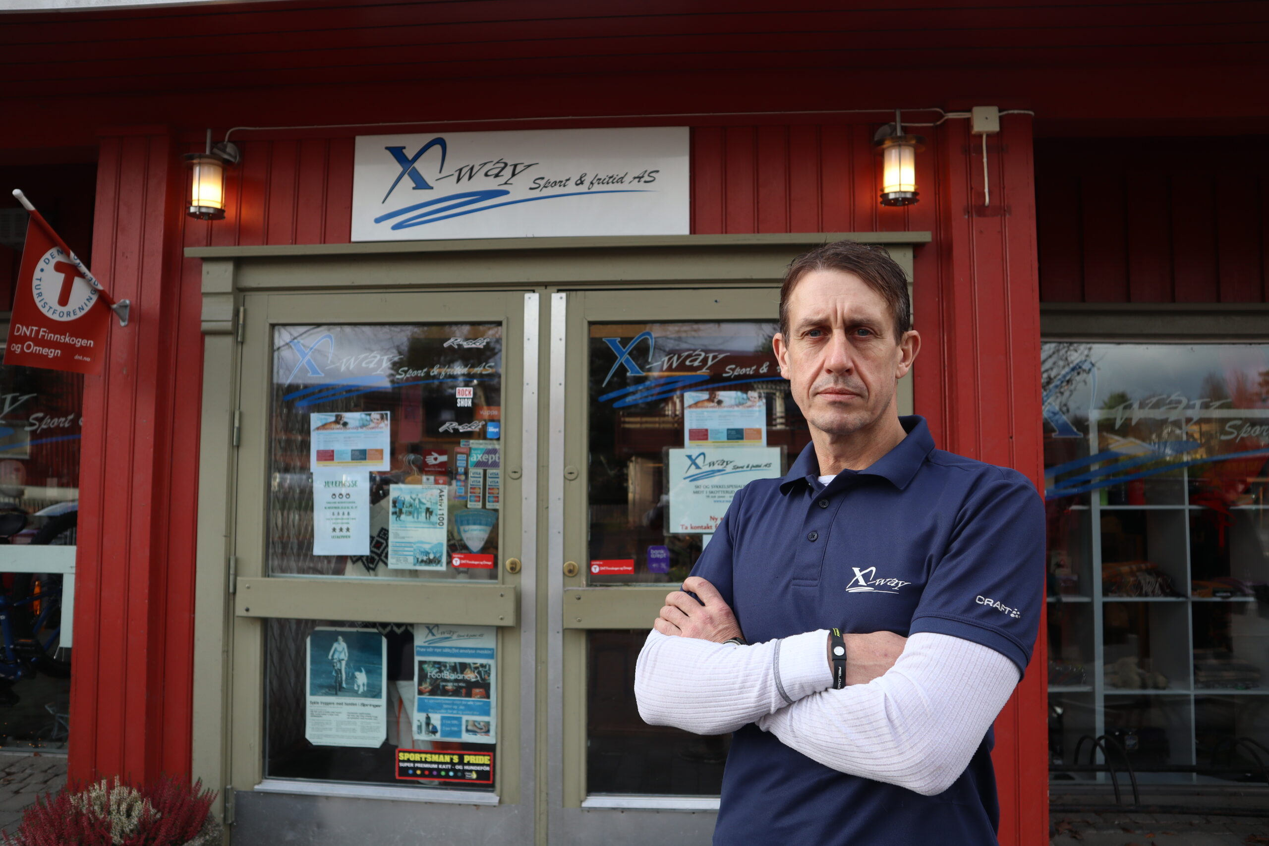 X-way sport & fritid AS og daglig leder Tor Fredriksen støtter saken.