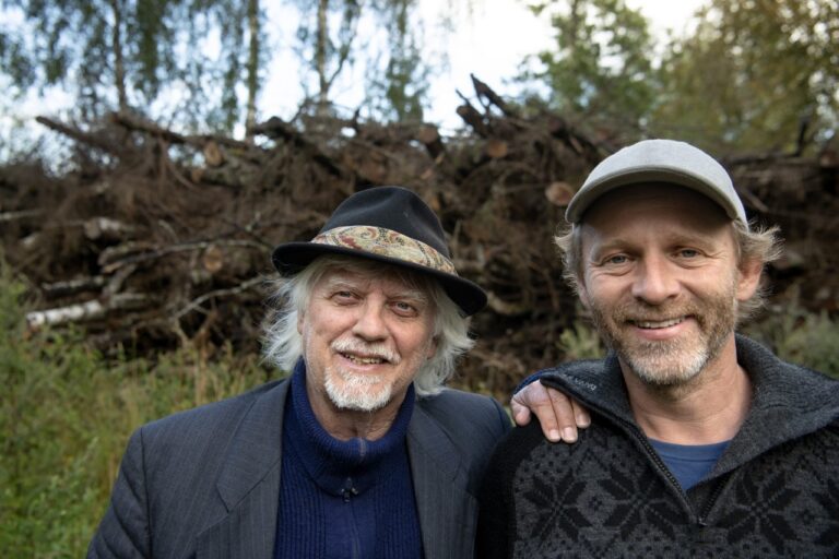 Trond Granlund og Terje Norum er klare for Junikveld på Oppistun.