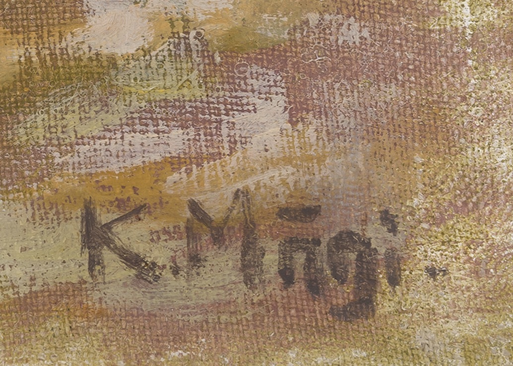 Signatur K.Mägi