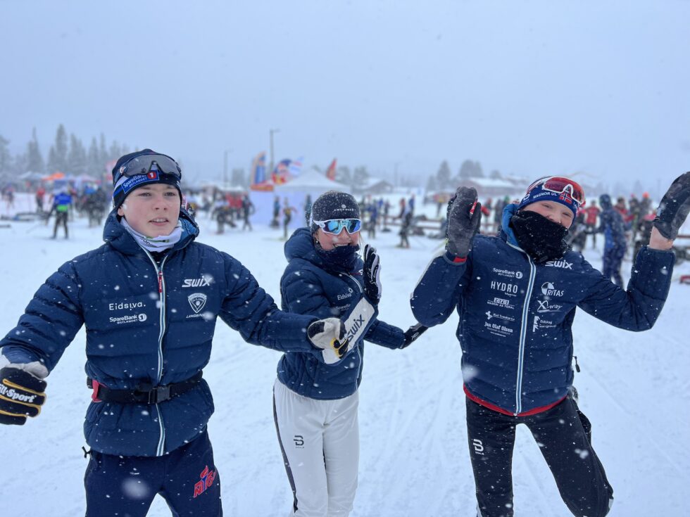 Jon Are Aasen Brødbøl, Hedda Bergersen og Dorthe Lillebekk stiller til start for Magnor U.L på hovedlandsrennet i helgen