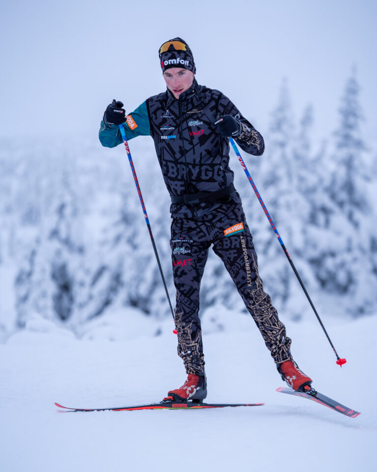 Det ble tungt for Bjørndalen under Birkebeineren.