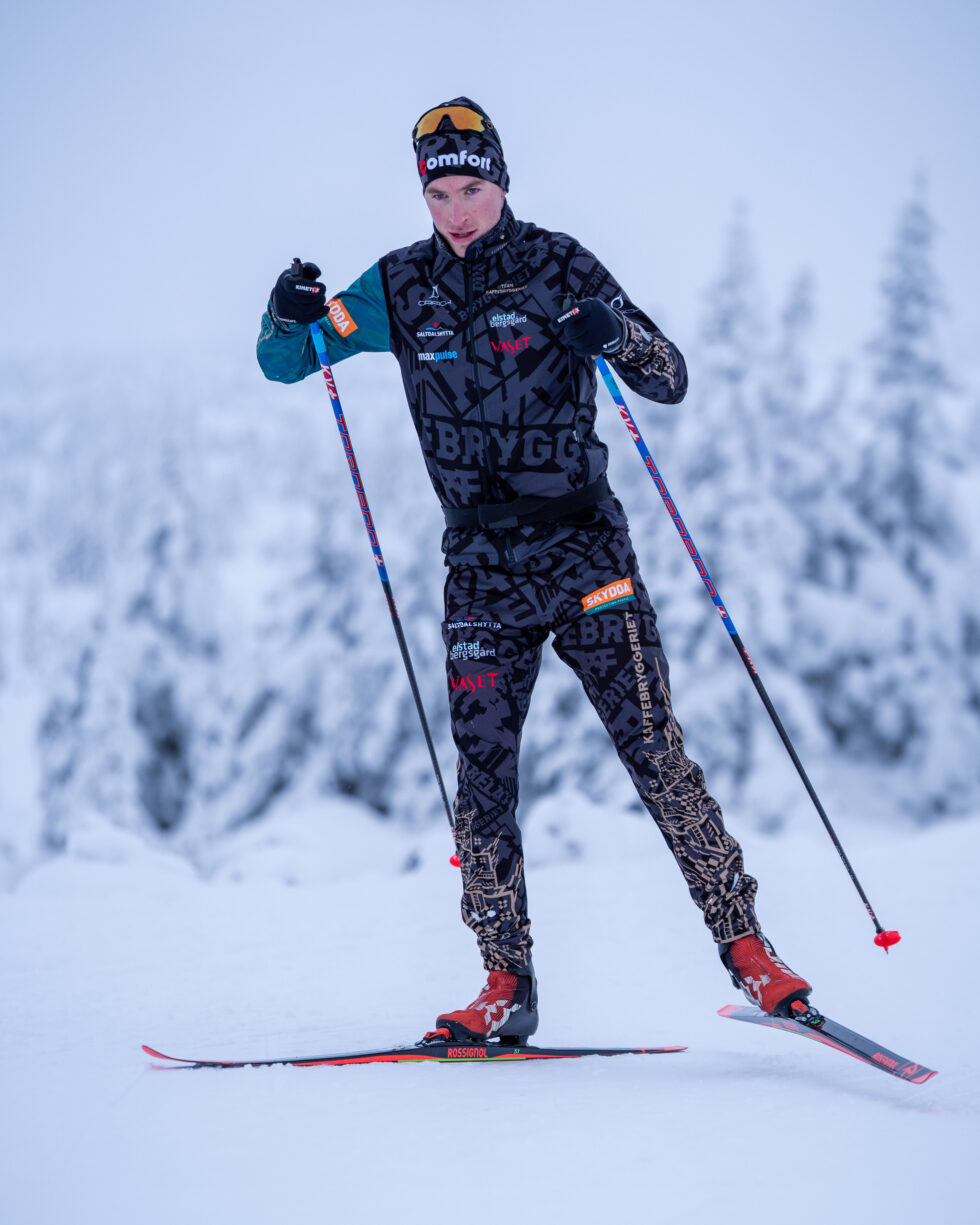 Det ble tungt for Bjørndalen under Birkebeineren.