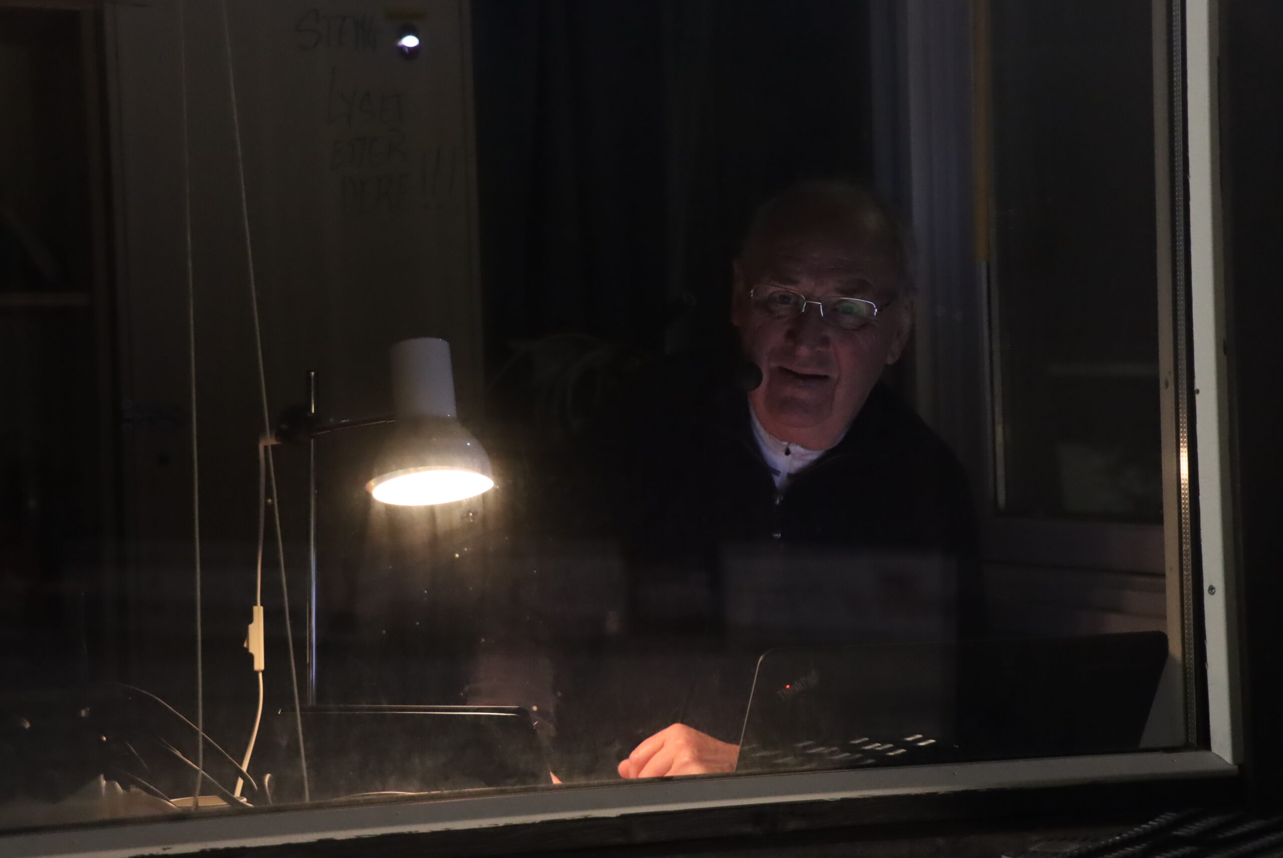 Nok en sesong i speakerbua er over for Oddbjørn Lillebekk.