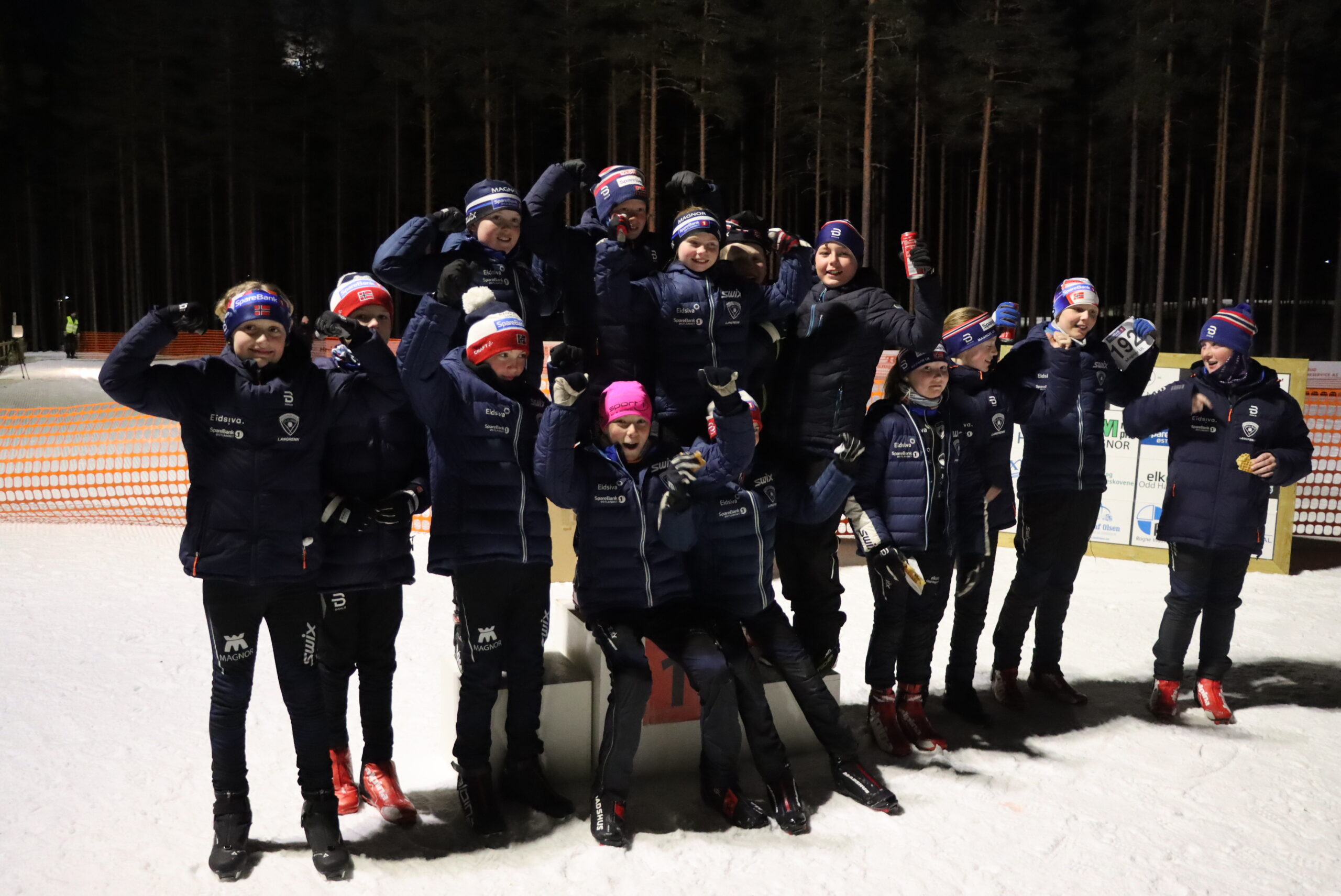Magnor UL hadde årets siste renn på Liermoen tirsdag kveld.