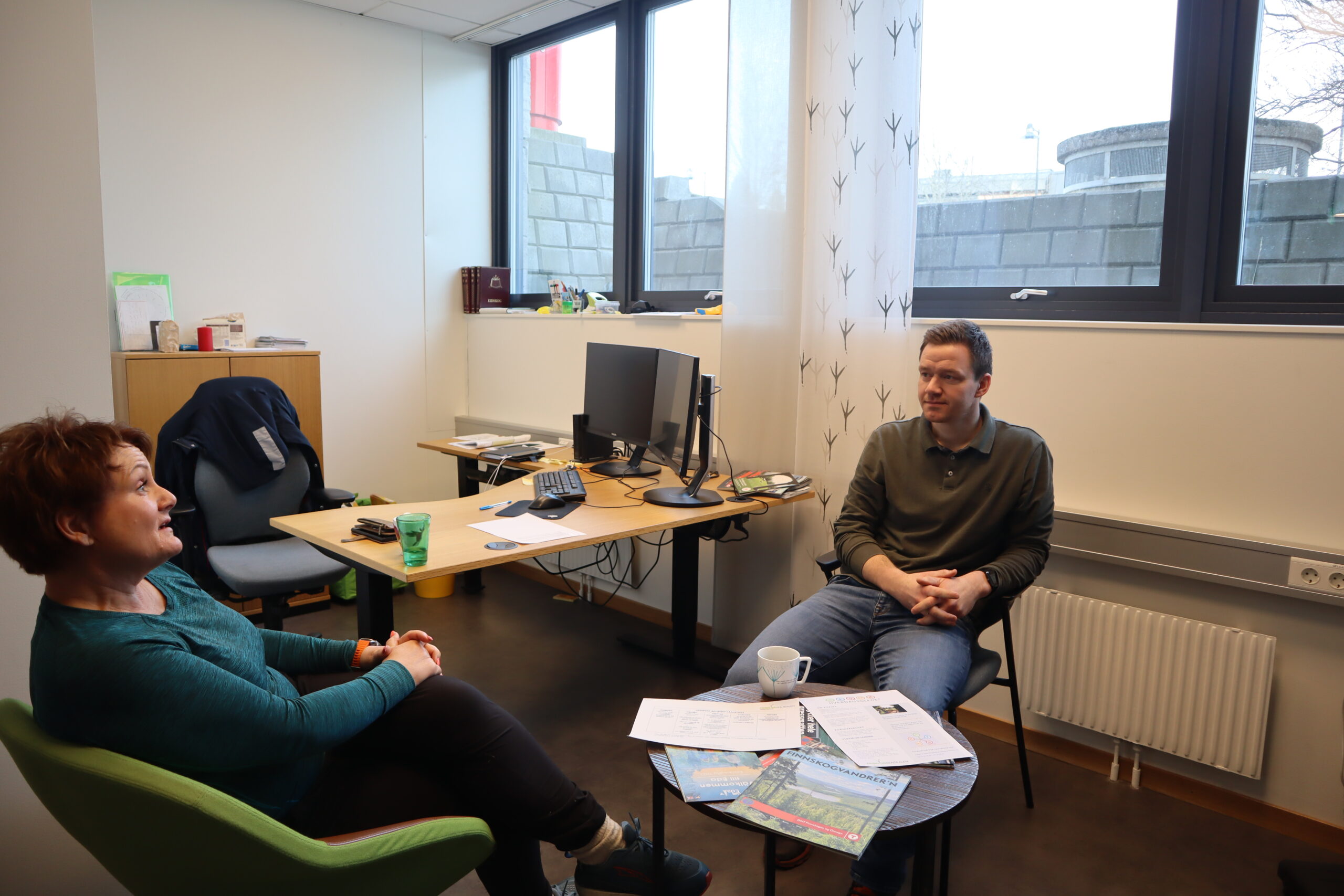 – Vi setter opp en plan for alle halvårsaktiviteter og alle turer vi skal på