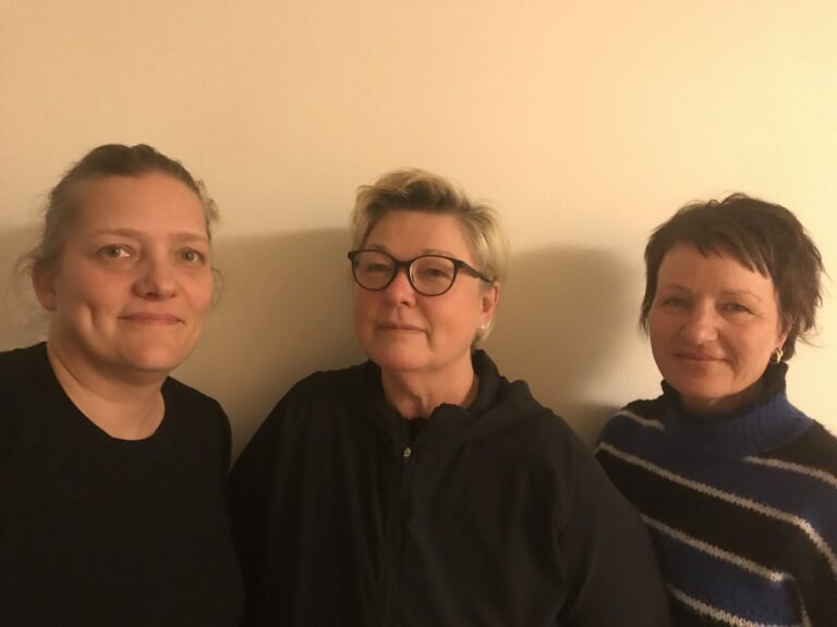 Styret i Skotterud Grendeutviklingslag ønsker at nye krefter skal overta. Her representert ved deler av styret. Fra venstre styreleder Mari-Anne Rinden Langbrummoen, Hilden Aasum Olsen og Erna Opseth.