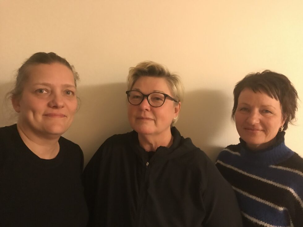 Styret i Skotterud Grendeutviklingslag ønsker at nye krefter skal overta. Her representert ved deler av styret. Fra venstre styreleder Mari-Anne Rinden Langbrummoen, Hilden Aasum Olsen og Erna Opseth.