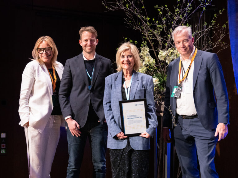 Vestre fikk Eksportprisen under Designindustridagen 2023.