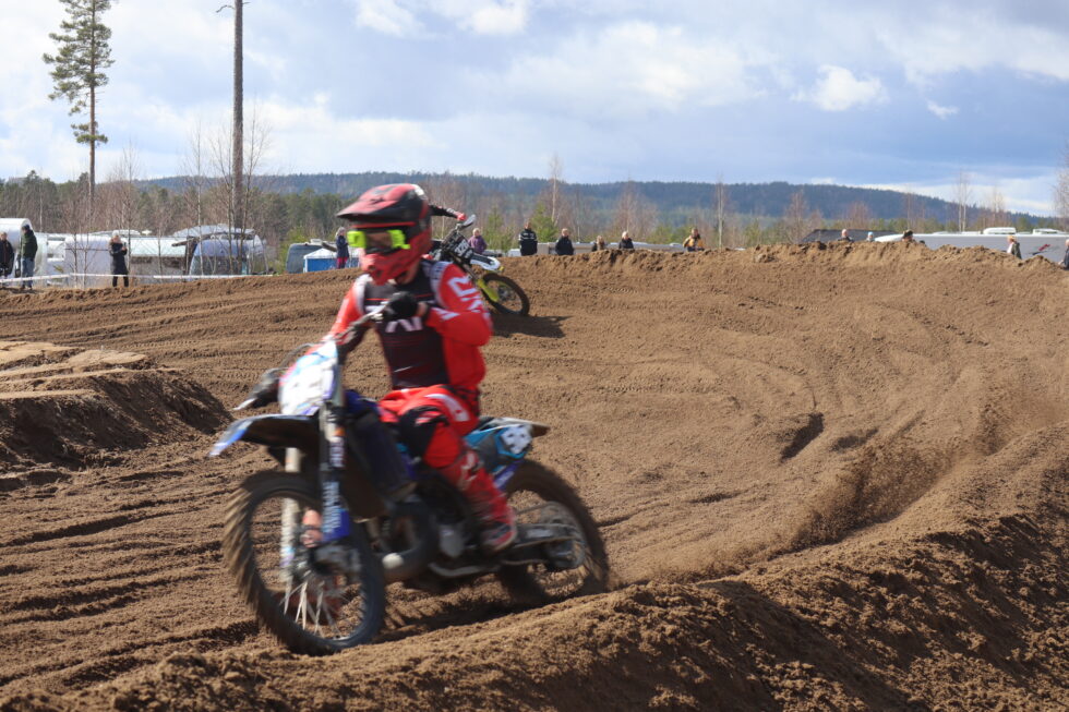 Full fart hele helga på anlegget til Eidskog MX.