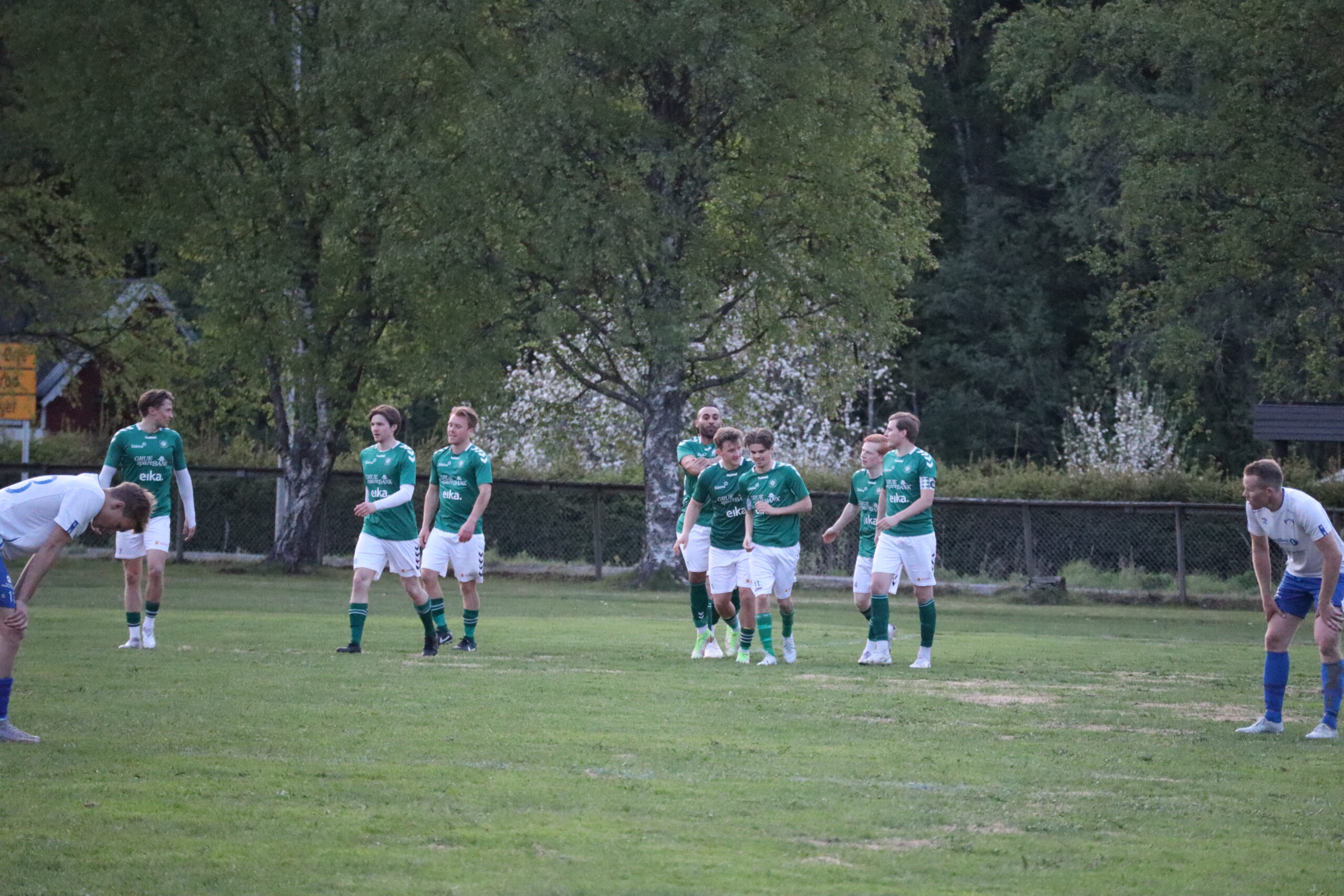Det var Grue-spillerne som kunne juble til slutt og ta med seg tre poeng.