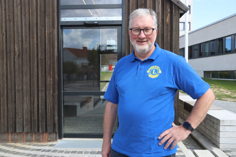 President i Lions Club Eidskog, Jan Arne Storvik, vil gi enda mer penger til barn og unge i fremtiden.