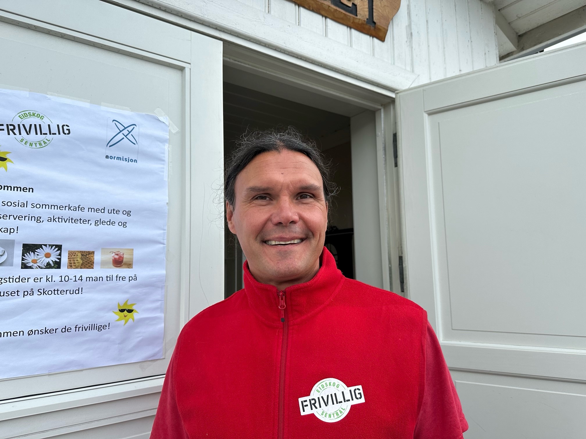 Joakim Leverborn Nilsson er leder for Frivillighetssentralen i Eidskog.