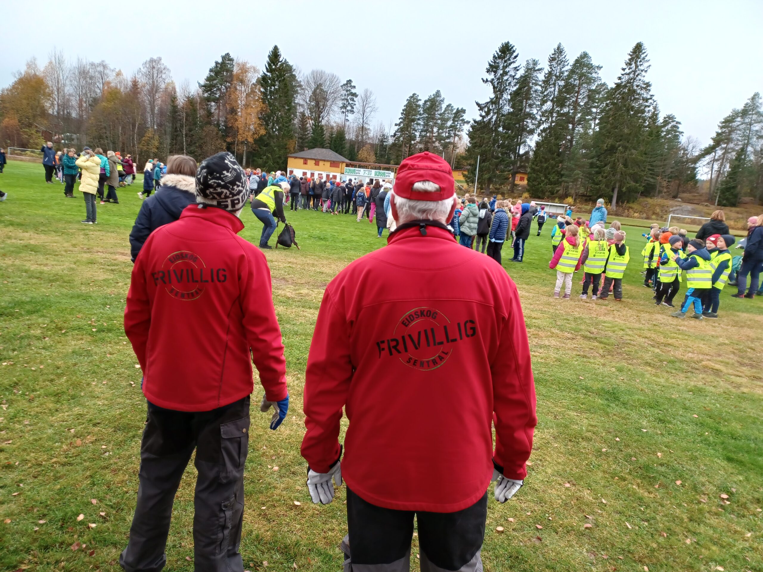 Frivilligsentralen stiller opp med mannskaper på mange ulike arrangement.