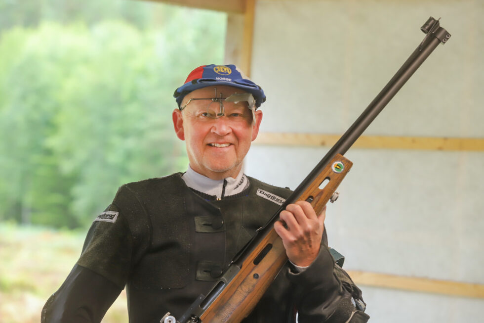 Kjell Ivar Brustad reiser til Landsskytterstevnet med en god porsjon selvtillit og ønsker å hevde seg i V65-klassen.