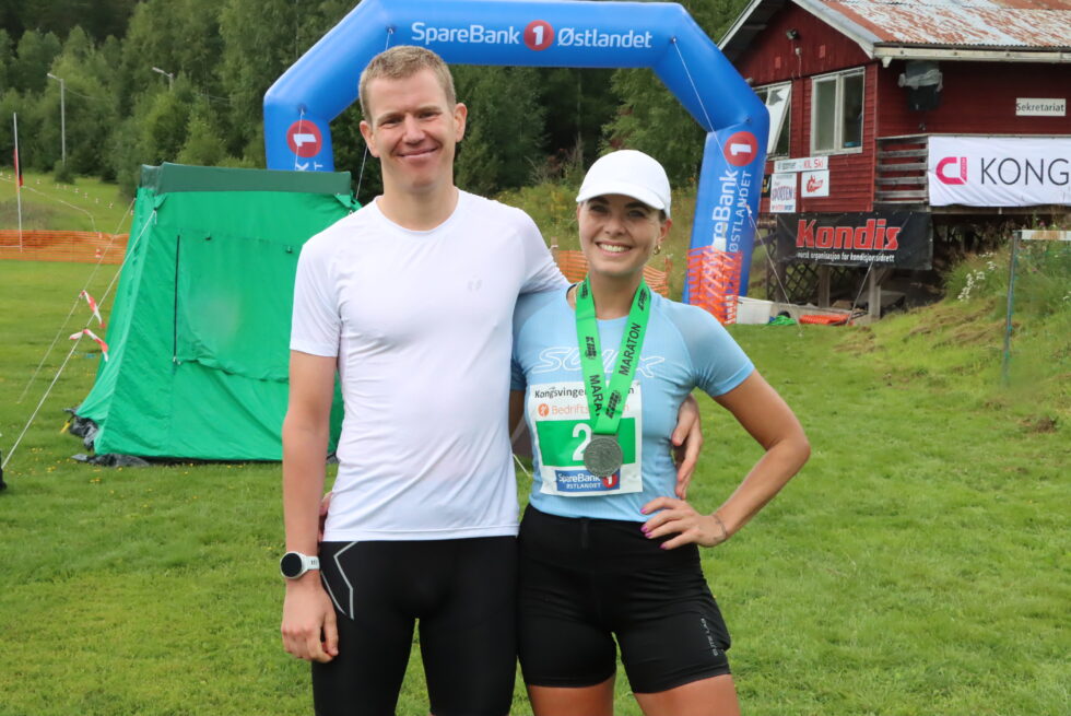 De lokale er best på kjente trakter. Etter 42 kilometer var det Jarle Marvik som var først, før Ida Slorafoss fra Eidskog kom inn en halvtime senere.