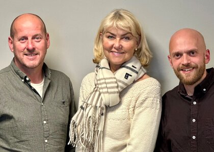 Thomas Breen (AP) Hanne Alstrup Velure (H), Johannes Wahl Gran (MDG)