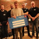 Fra venstre: Ruben Nysether, Daniel P. Larsen, Sten Bjørndalen, Philip Haga Nilsson, Tom Høiby, Morten Nilsen og Steinar Pedersen.