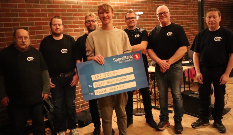 Fra venstre: Ruben Nysether, Daniel P. Larsen, Sten Bjørndalen, Philip Haga Nilsson, Tom Høiby, Morten Nilsen og Steinar Pedersen.