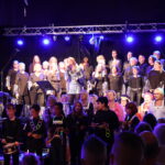 Nærmere 70 personer var involvert i lørdagens ABBA-show i festsalen på rådhuset i Eidskog.
