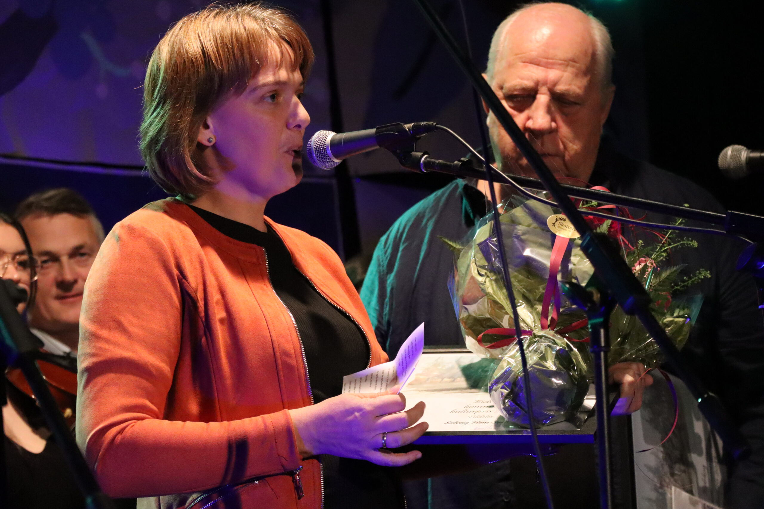 Solveig Hem Sørli fikk blant annet sin pris på grunn av hennes bidrag til Vestmarka sangkor.