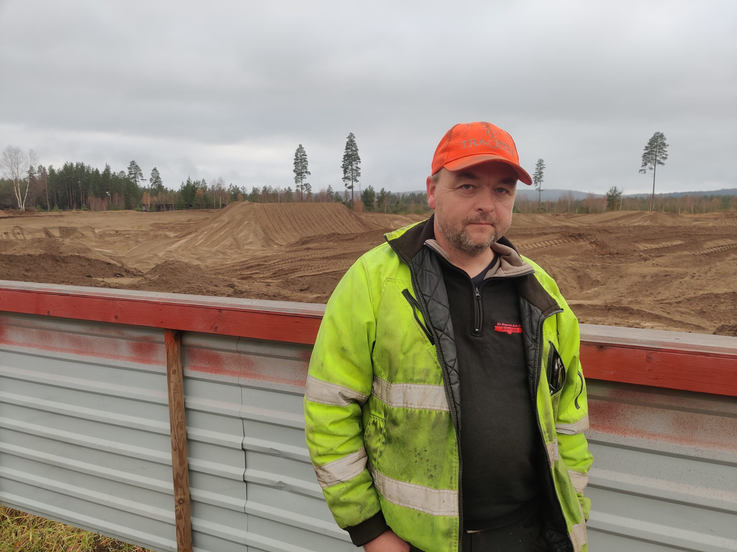 Leder i Eidskog MX, Eivind Halle sier dette er veldig stort for klubben.