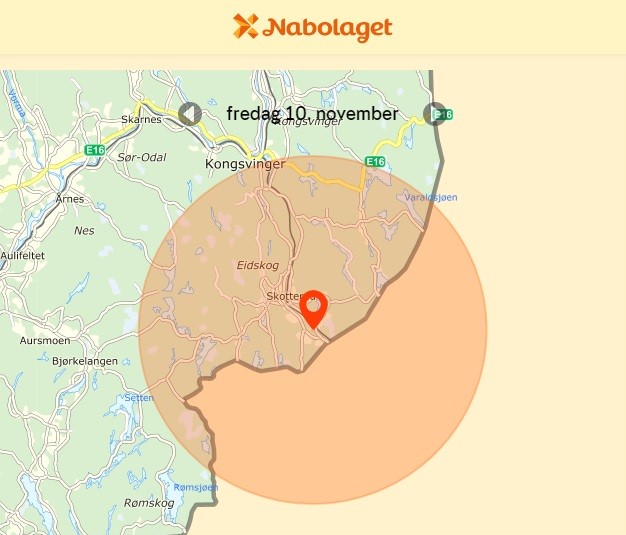 En heldig vinner på Magnor vant 100.000 kroner på Nabolaget fredag kveld.