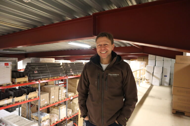 Daglig leder i Eliteprodukter, Carl Robert Ljøner ser lyst på fremtiden til Eliteprodukter.