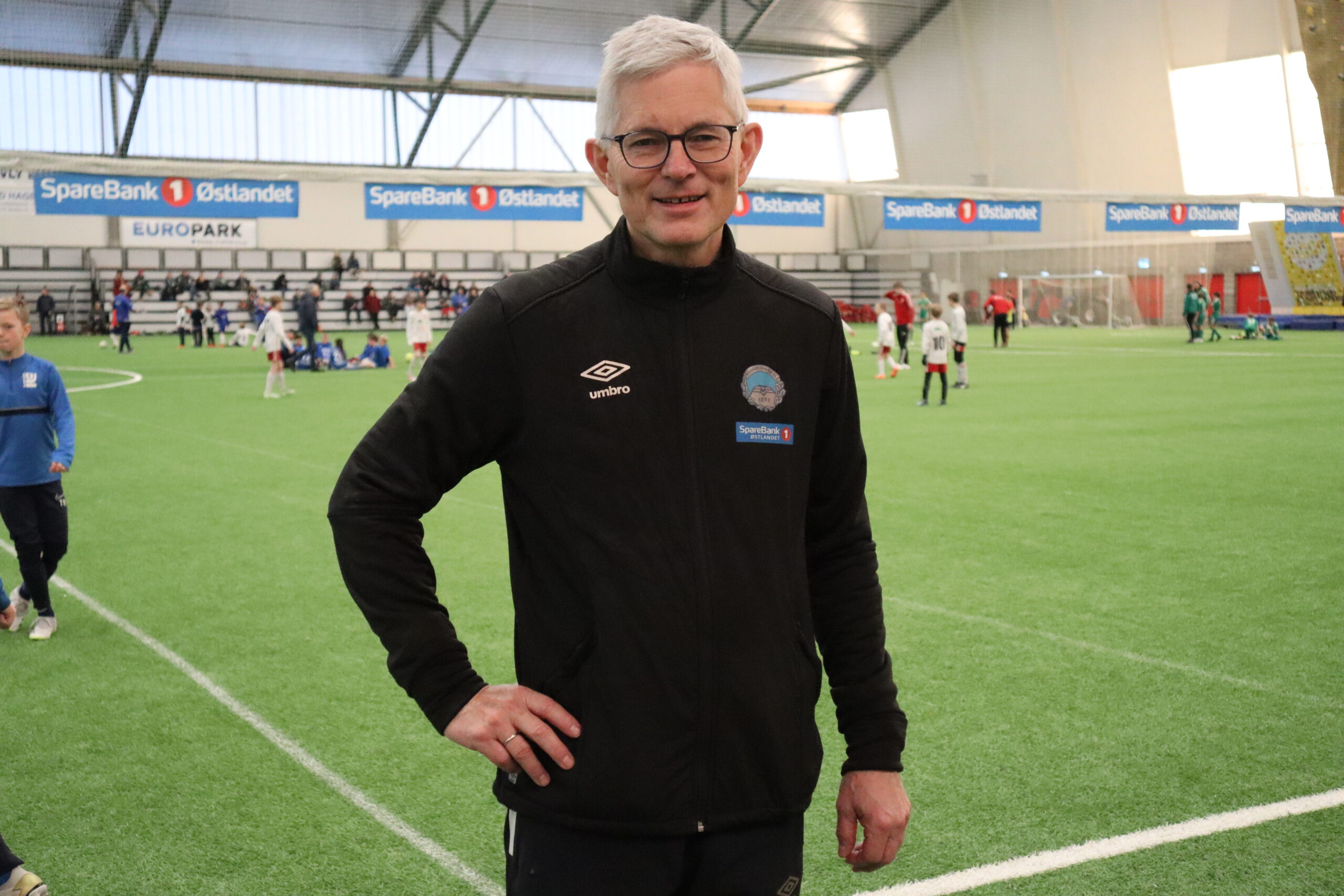 Daglig leder i KIL fotball, Morten Aasvangen er fornøyd med fotballcupen.