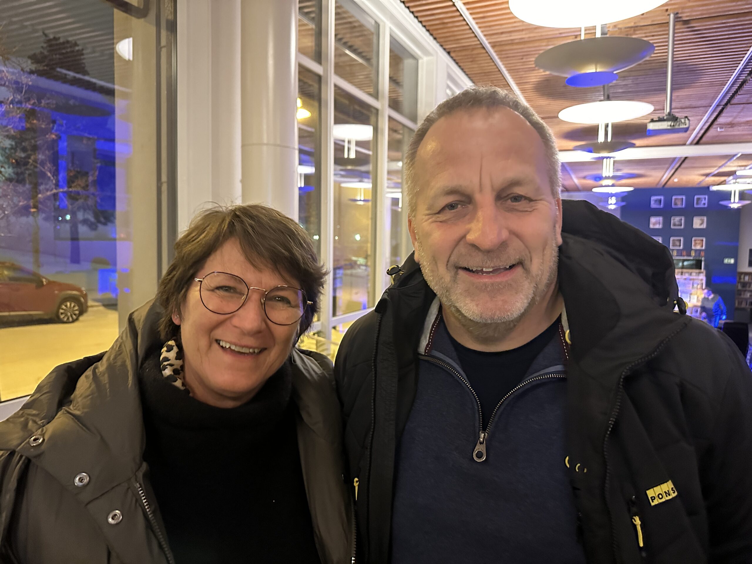Jorunn Fiskerud og Roar Bergerud prøver alltid å få med seg gode arrangementer i Eidskog. Dette var helt topp, mente de begge.