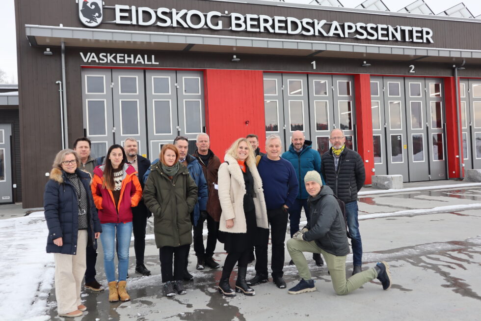 Eidskog beredskapssenter gjestet onsdag besøk fra Statsforvalteren i Innlandet og kommunen.